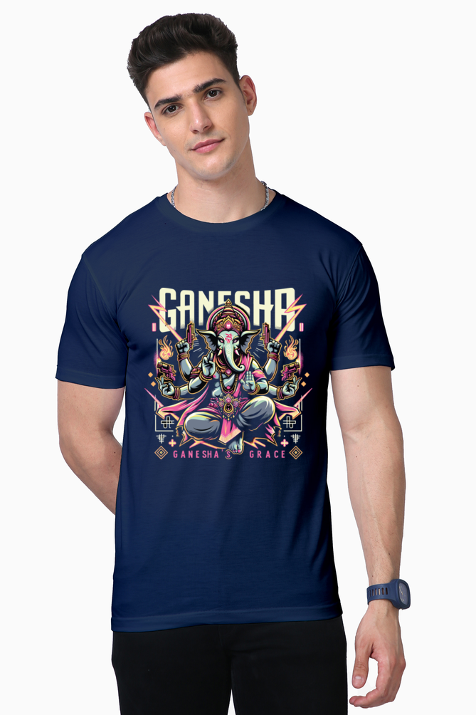 Ganesha’s Grace – Divine Rebel Edition T-Shirt