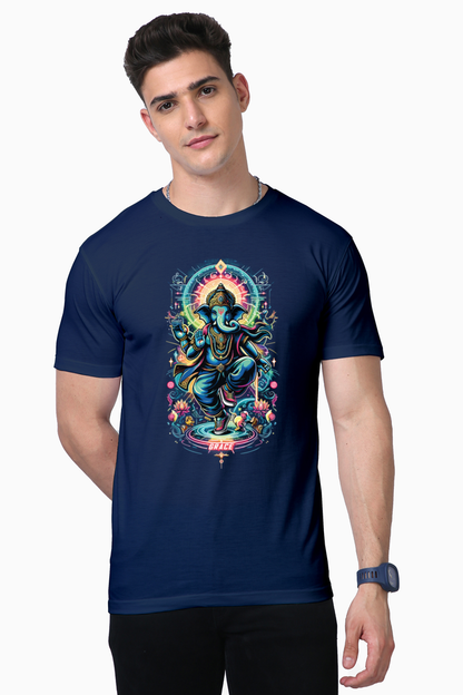 Cosmic Grace – Dancing Ganesha T-Shirt