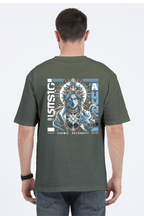 Cosmic Authority Tee – Own Your Power, Rule Your Style_Back Side Print - BhaariGear 
