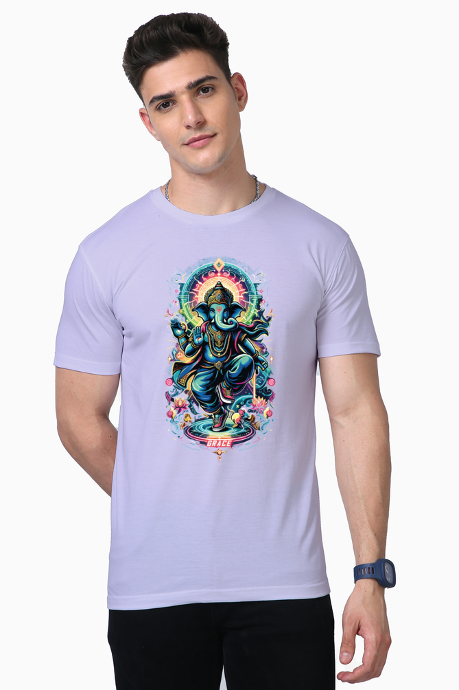Cosmic Grace – Dancing Ganesha T-Shirt