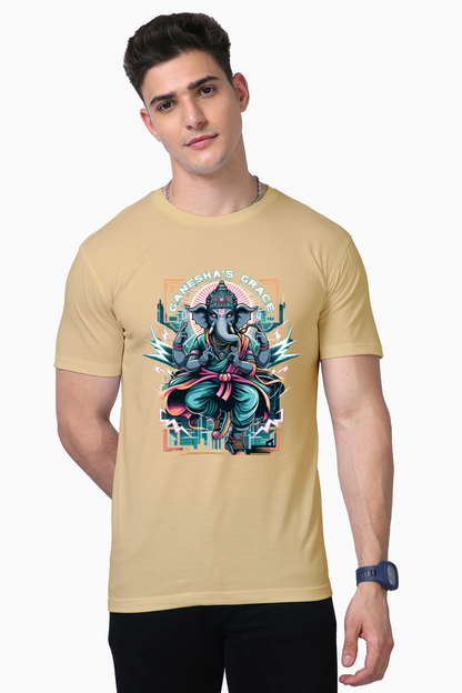 Ganesha’s Grace | Urban Divine Vibes T-Shirt Design