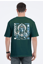 Cosmic Authority Tee – Own Your Power, Rule Your Style_Back Side Print - BhaariGear 