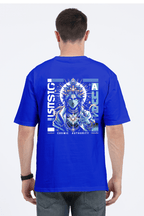 Cosmic Authority Tee – Own Your Power, Rule Your Style_Back Side Print - BhaariGear 