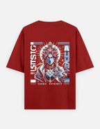 Cosmic Authority Tee – Own Your Power, Rule Your Style_Back Side Print - BhaariGear 