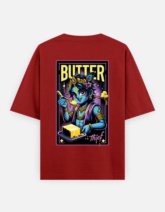 Butter Thief Krishna Art - BhaariGear 