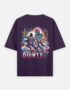 Dance of Divinity | Krishna Meets Street Dance Neon Graphic Tee - BhaariGear 
