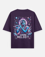 Celestial Melody – Lord Krishna Oversized T-Shirt - BhaariGear 