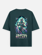 Celestial Melody: Lord Krishna in Cosmic Harmony - BhaariGear 