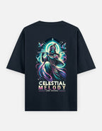 Celestial Melody: Lord Krishna in Cosmic Harmony - BhaariGear 