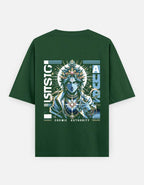 Cosmic Authority Tee – Own Your Power, Rule Your Style_Back Side Print - BhaariGear 
