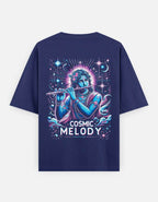 Celestial Melody – Lord Krishna Oversized T-Shirt - BhaariGear 
