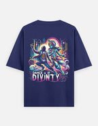 Dance of Divinity | Krishna Meets Street Dance Neon Graphic Tee - BhaariGear 