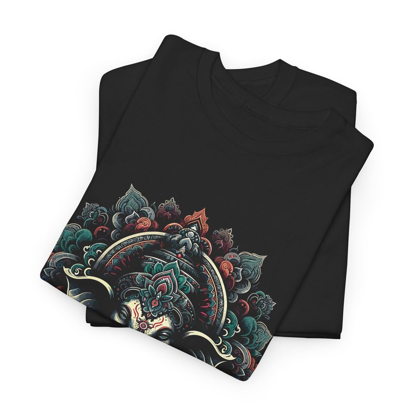 Sacred Mandala – Ganesha's Gaze T-Shirt
