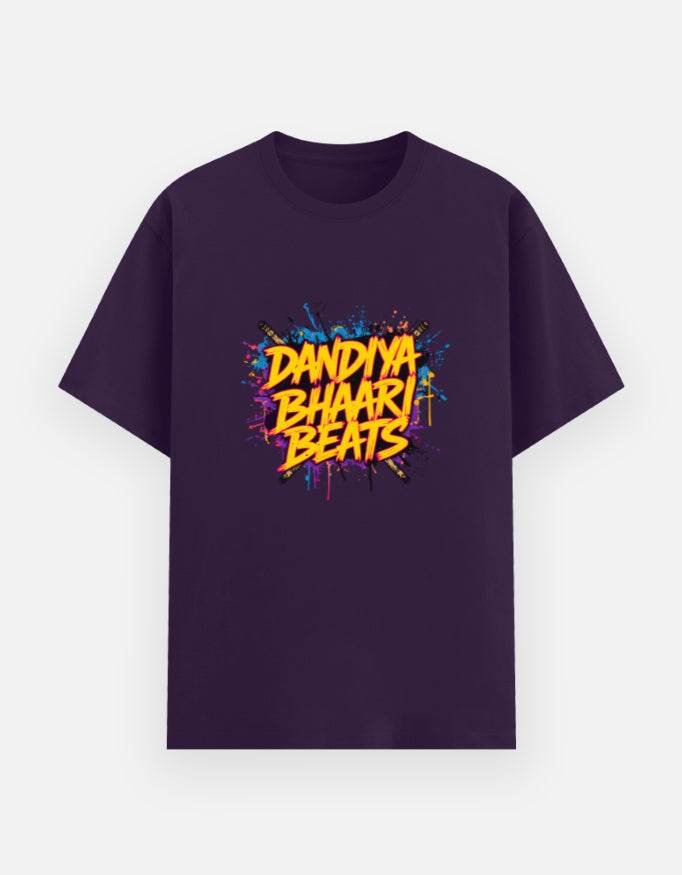 Dandiya Bhaari Beats Tee – Street Vibes Meet Festive Energy - BhaariGear 