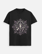 Sacred Mandala – Classic Ganesha T-Shirt - BhaariGear 