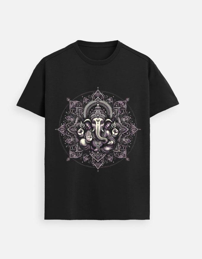 Sacred Mandala – Classic Ganesha T-Shirt - BhaariGear 