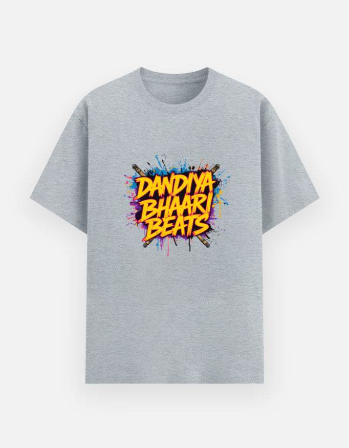 Dandiya Bhaari Beats Tee – Street Vibes Meet Festive Energy - BhaariGear 
