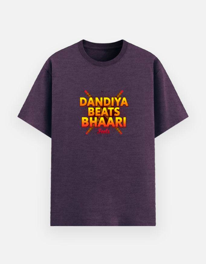 Dandiya Beats, Bhaari Feels – The Ultimate Festive Streetwear Tee - BhaariGear 