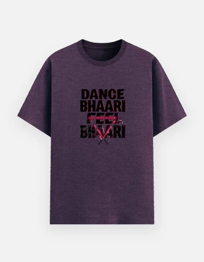 Dance Bhaari, Feel Bhaari Tee – Neon Vibes. Street Energy