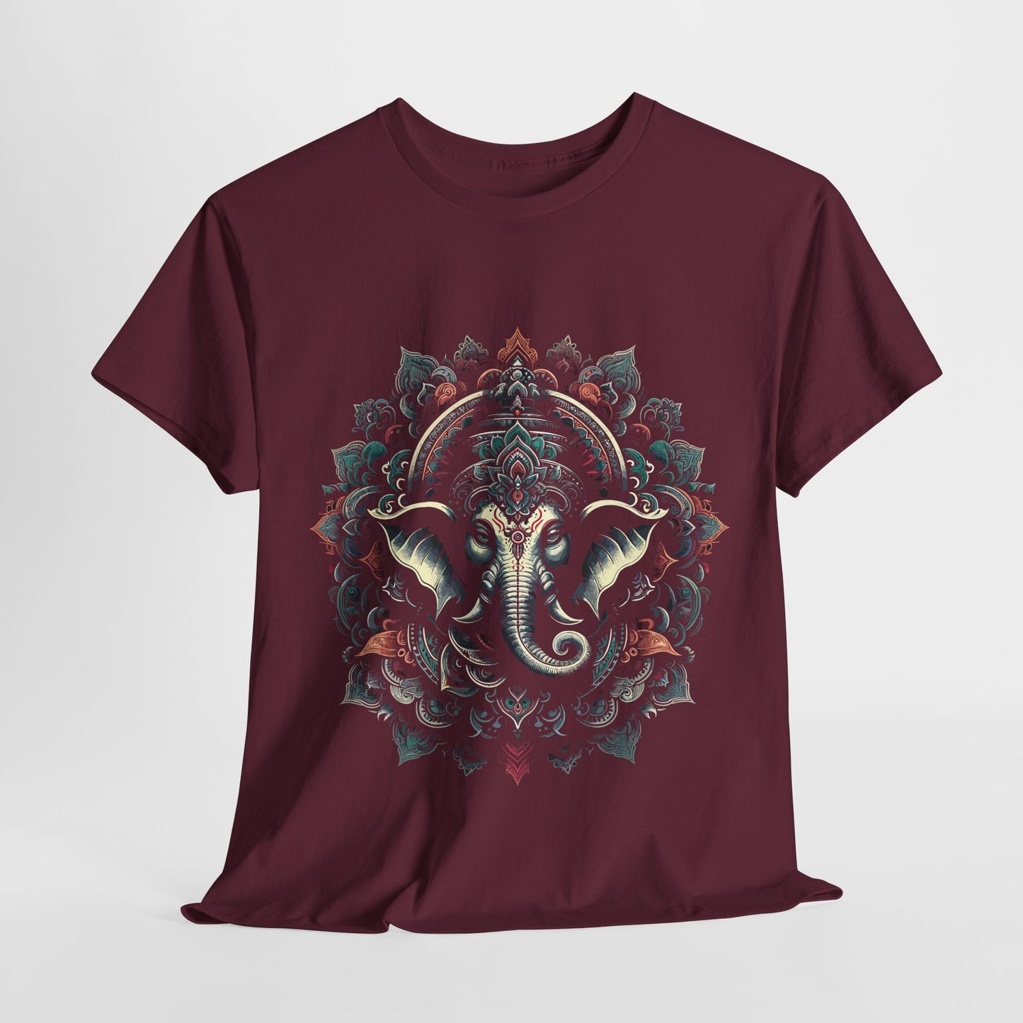 Sacred Mandala – Ganesha's Gaze T-Shirt
