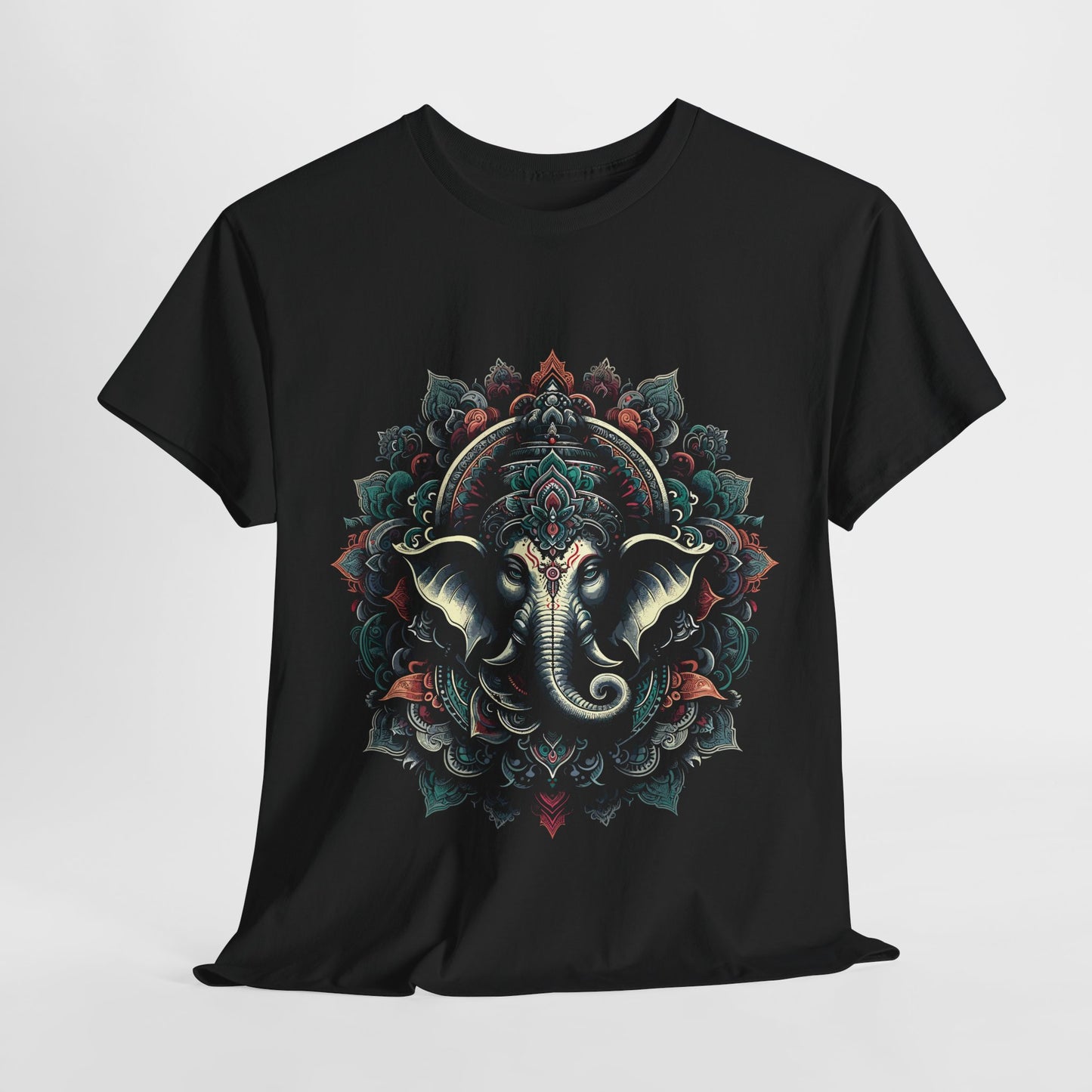 Sacred Mandala – Ganesha's Gaze T-Shirt