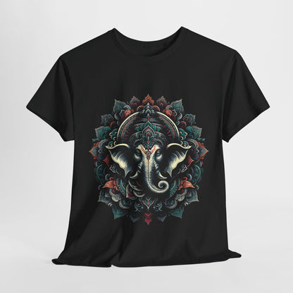 Sacred Mandala – Ganesha's Gaze T-Shirt