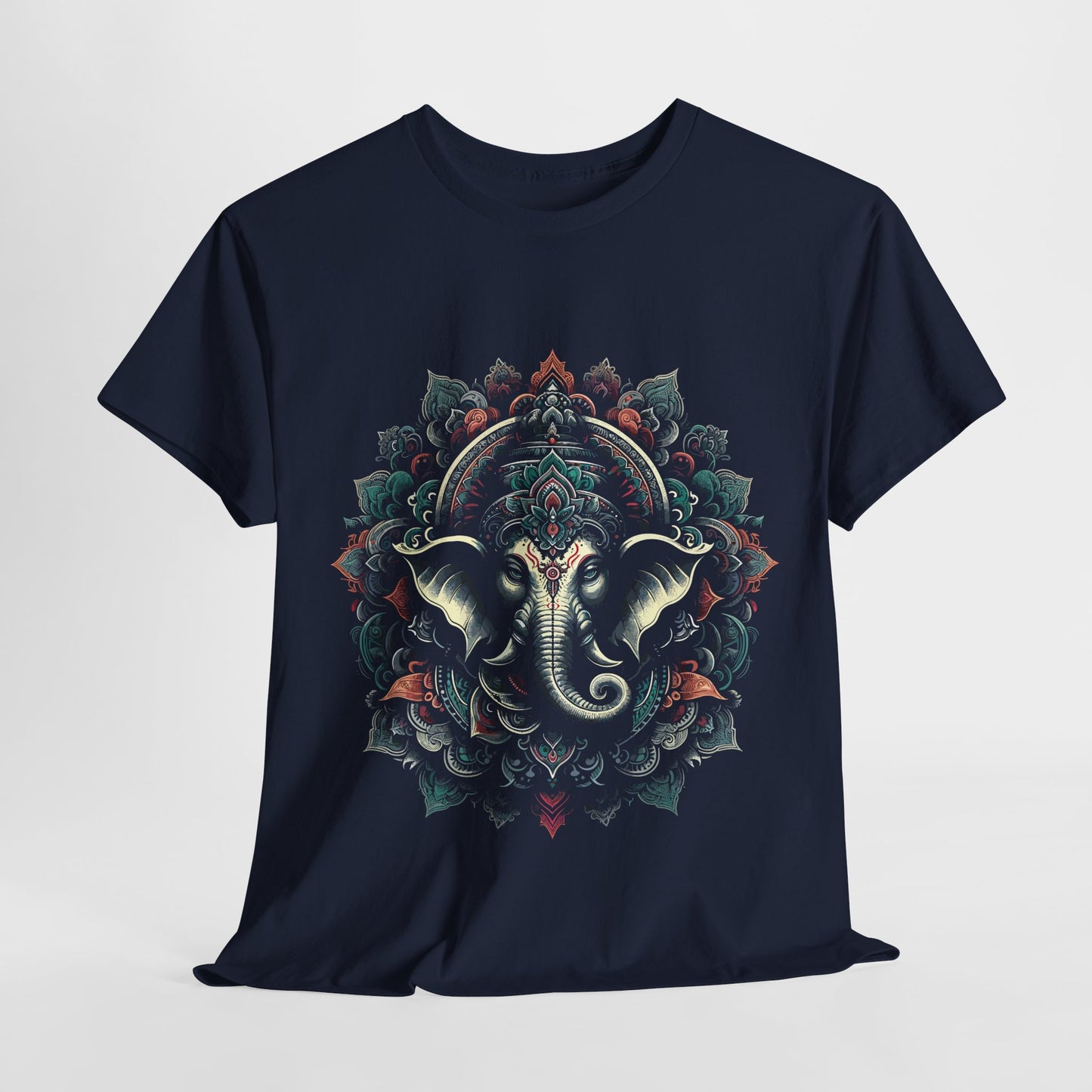 Sacred Mandala – Ganesha's Gaze T-Shirt
