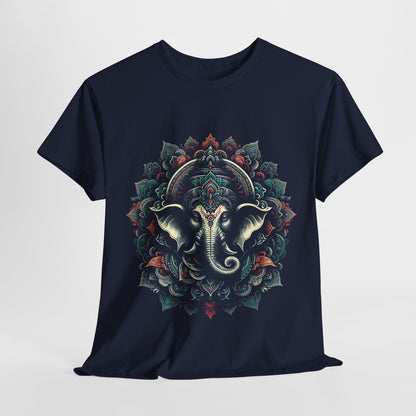 Sacred Mandala – Ganesha's Gaze T-Shirt