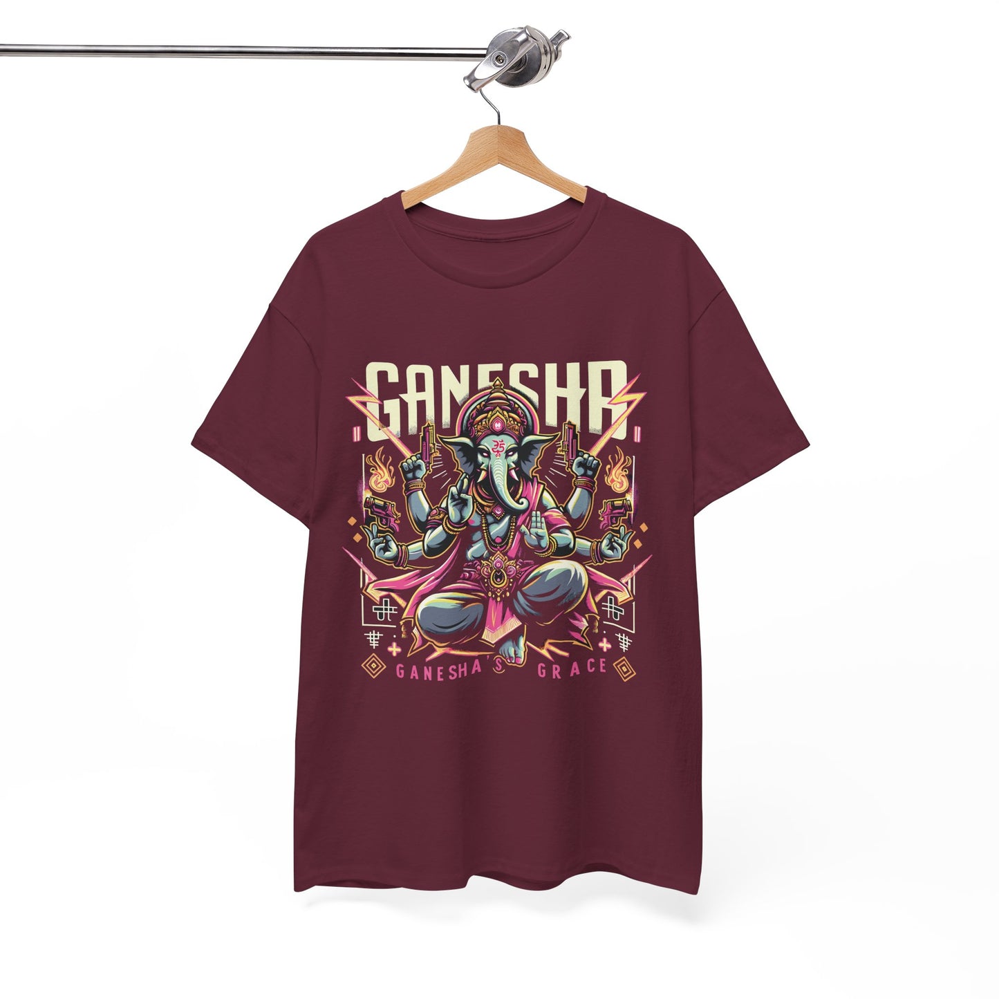 Ganesha’s Grace – Divine Rebel Edition T-Shirt