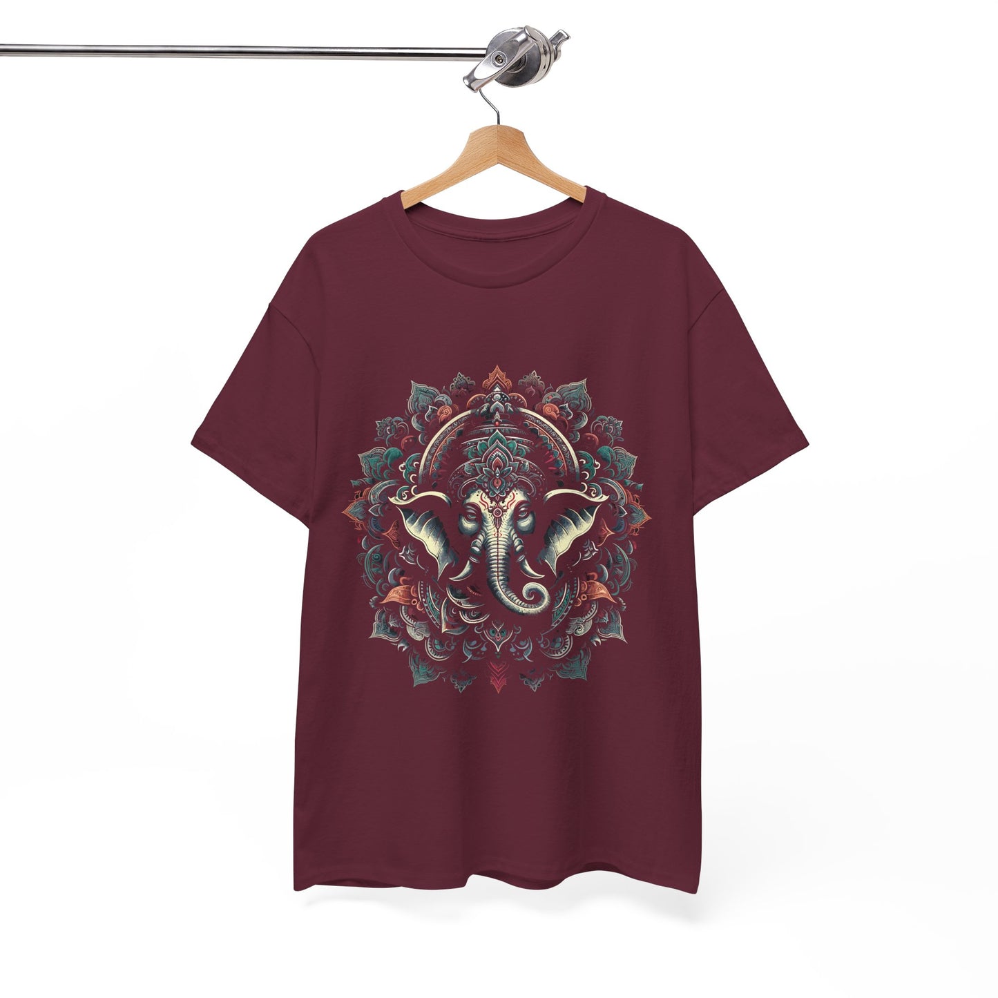 Sacred Mandala – Ganesha's Gaze T-Shirt