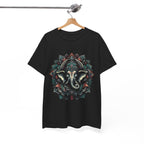 Sacred Mandala – Ganesha's Gaze T-Shirt - BhaariGear 
