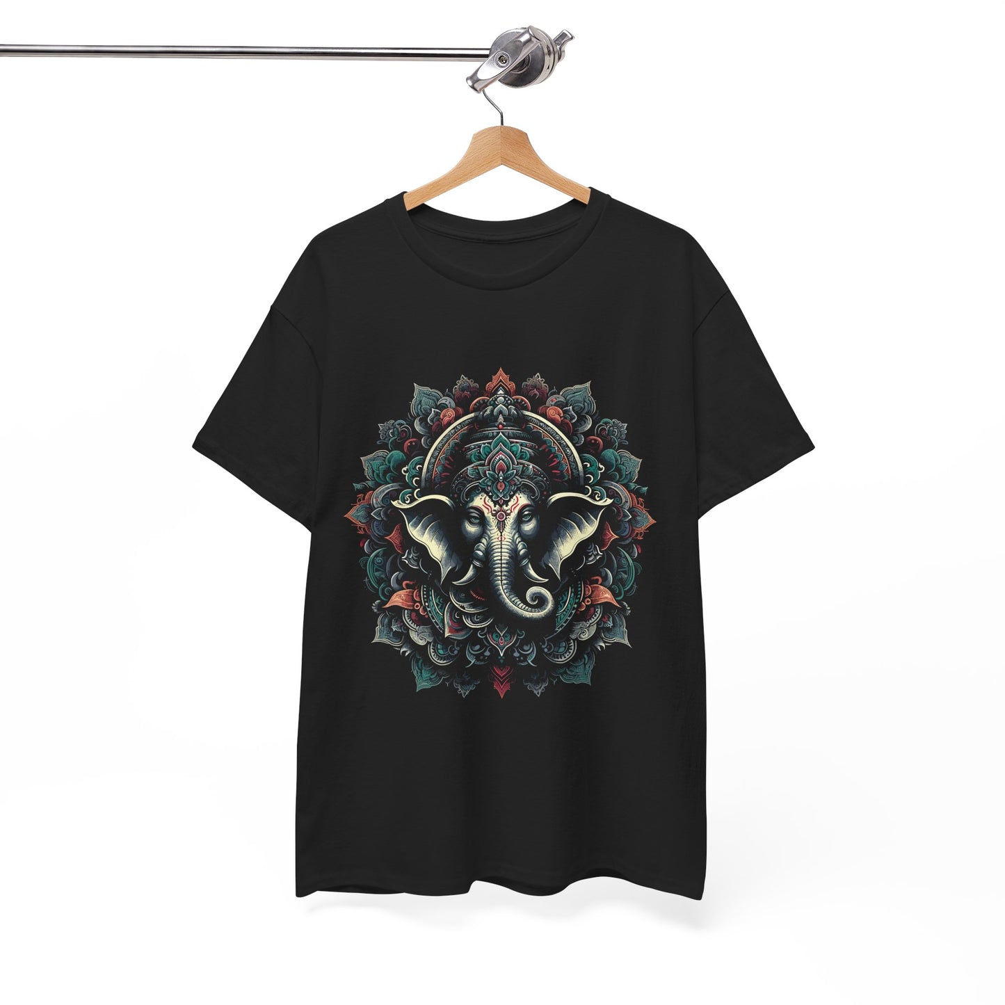 Sacred Mandala – Ganesha's Gaze T-Shirt