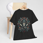 Sacred Mandala – Ganesha's Gaze T-Shirt - BhaariGear 