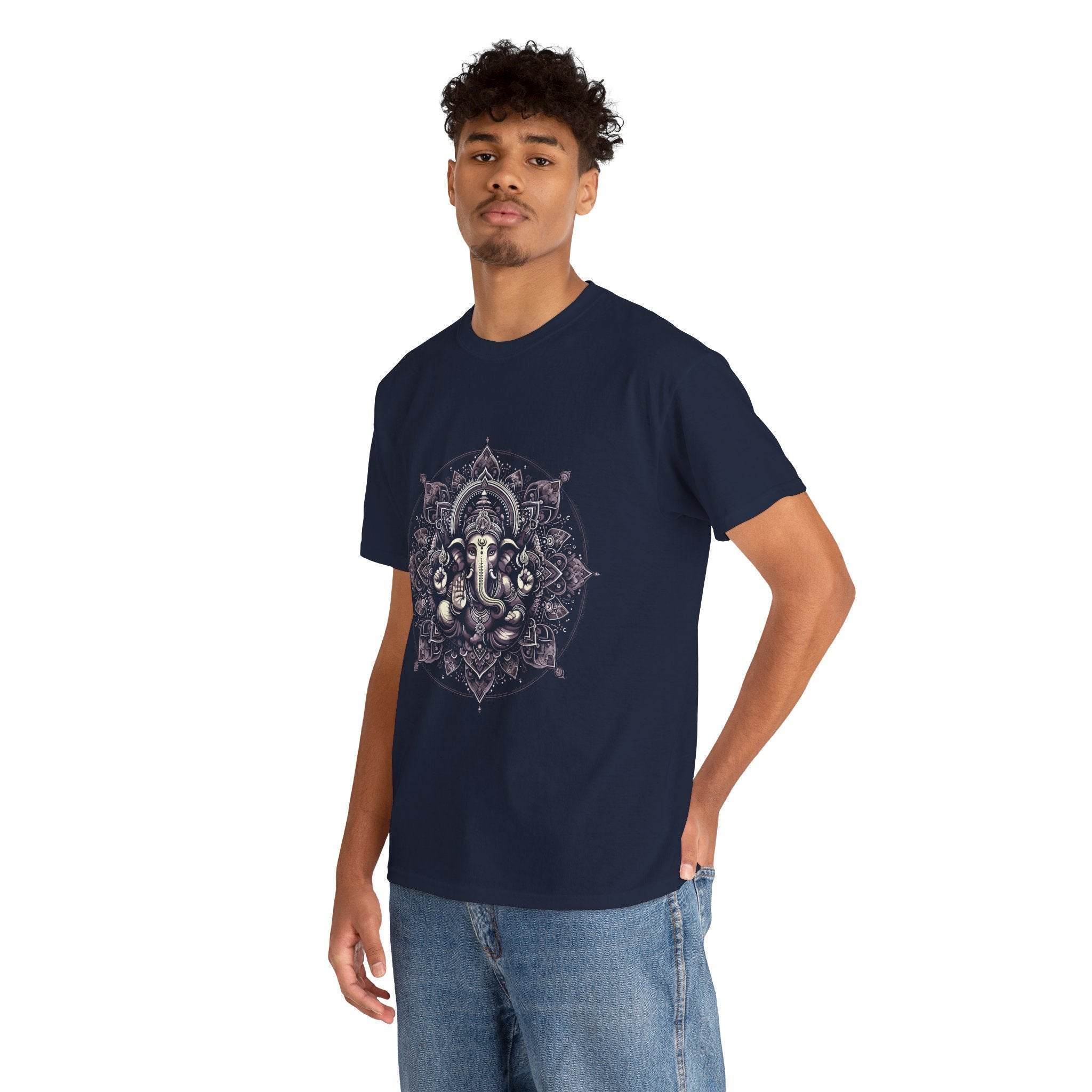 Sacred Mandala – Classic Ganesha T-Shirt - BhaariGear 