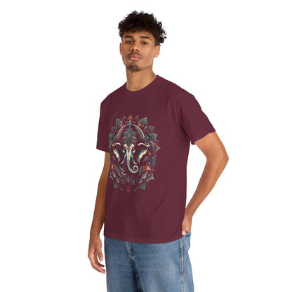 Sacred Mandala – Ganesha's Gaze T-Shirt