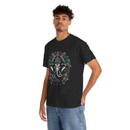 Sacred Mandala – Ganesha's Gaze T-Shirt