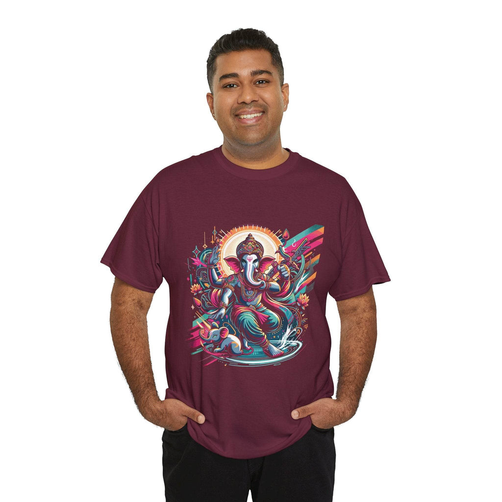 Battle Blessing – Warrior Ganesha T-Shirt - BhaariGear 