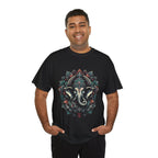 Sacred Mandala – Ganesha's Gaze T-Shirt - BhaariGear 