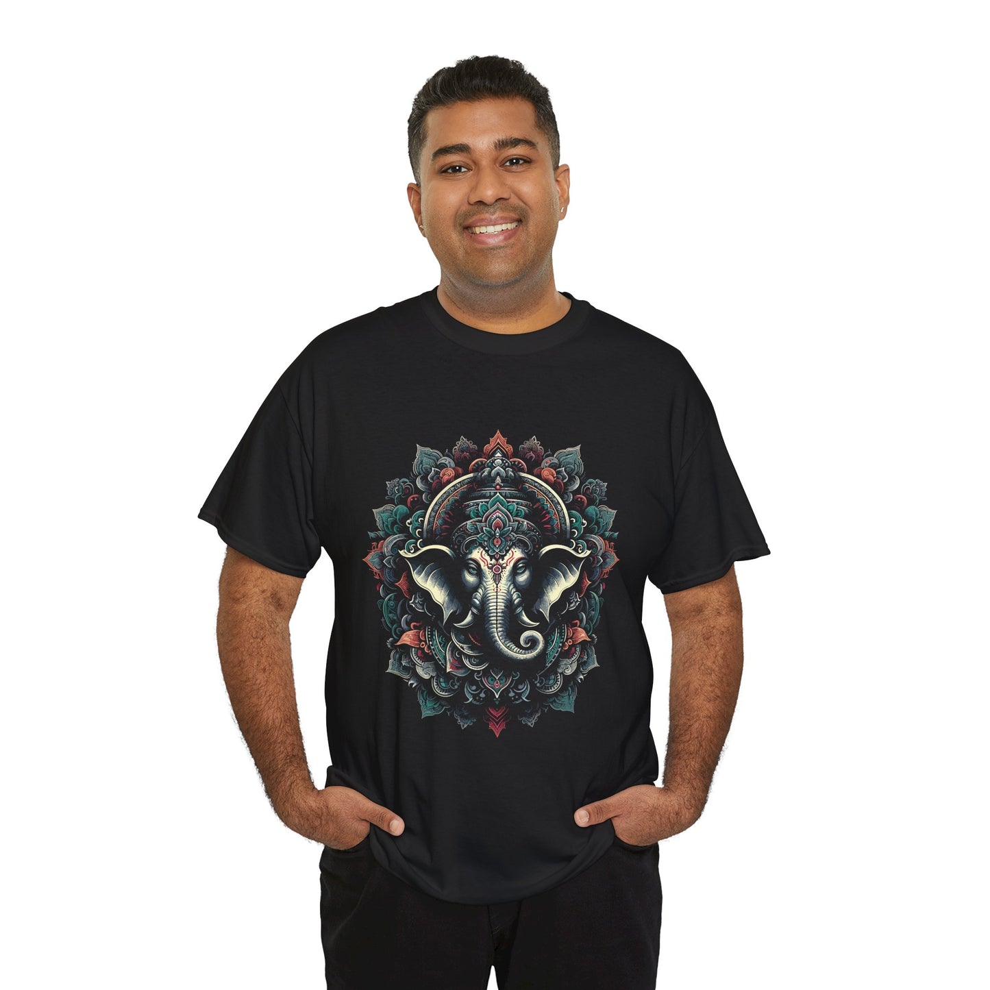 Sacred Mandala – Ganesha's Gaze T-Shirt