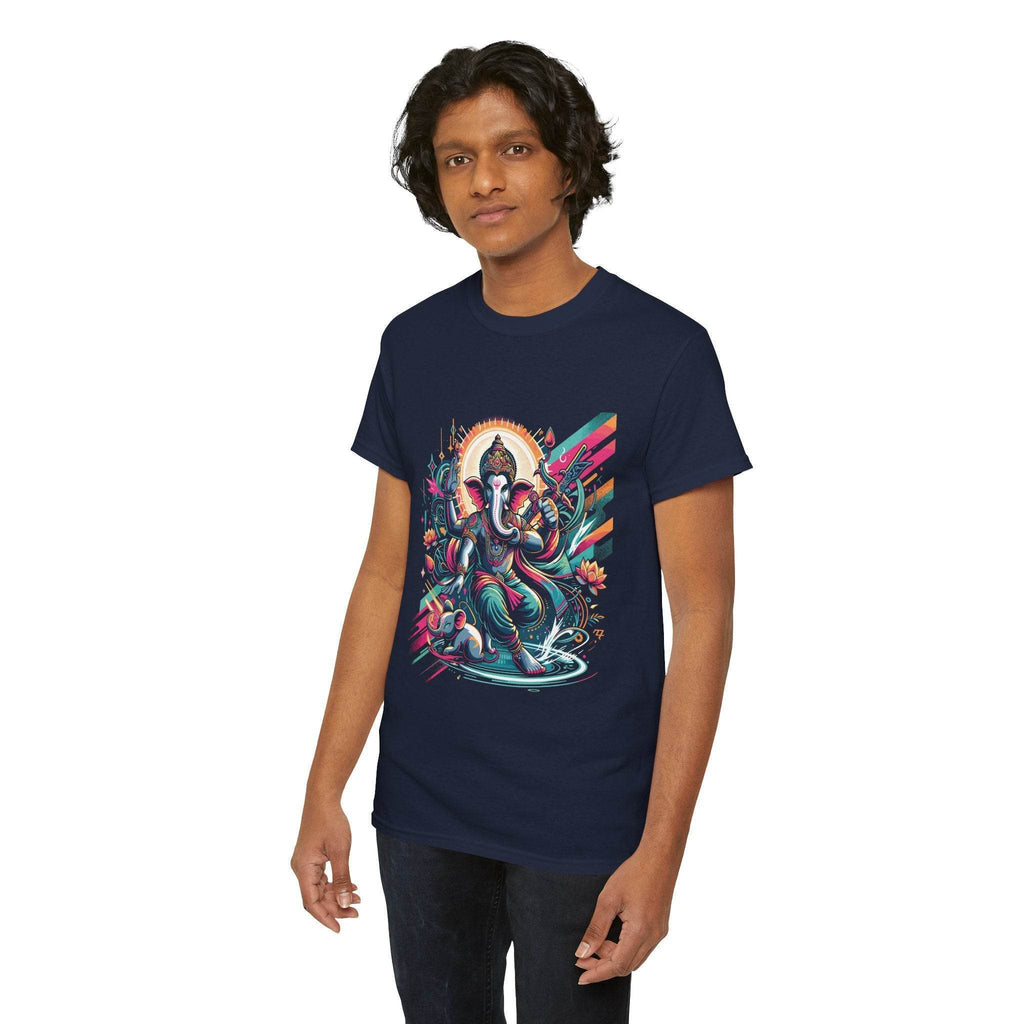 Battle Blessing – Warrior Ganesha T-Shirt - BhaariGear 