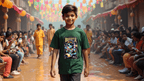Butter Thief Krishna - BhaariGear 