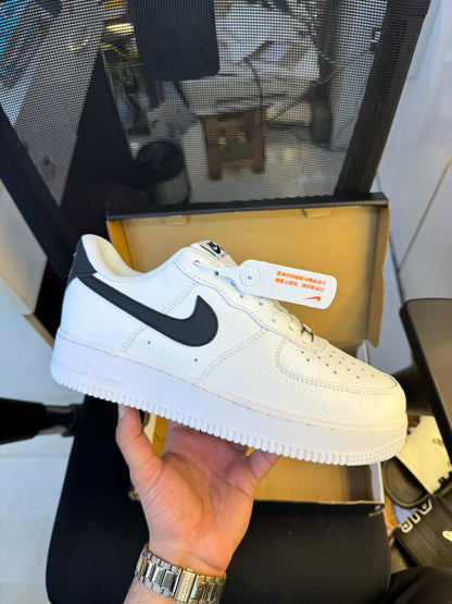 NIKE Air Force 1 – White/Black (10A Grade | OG Edition)