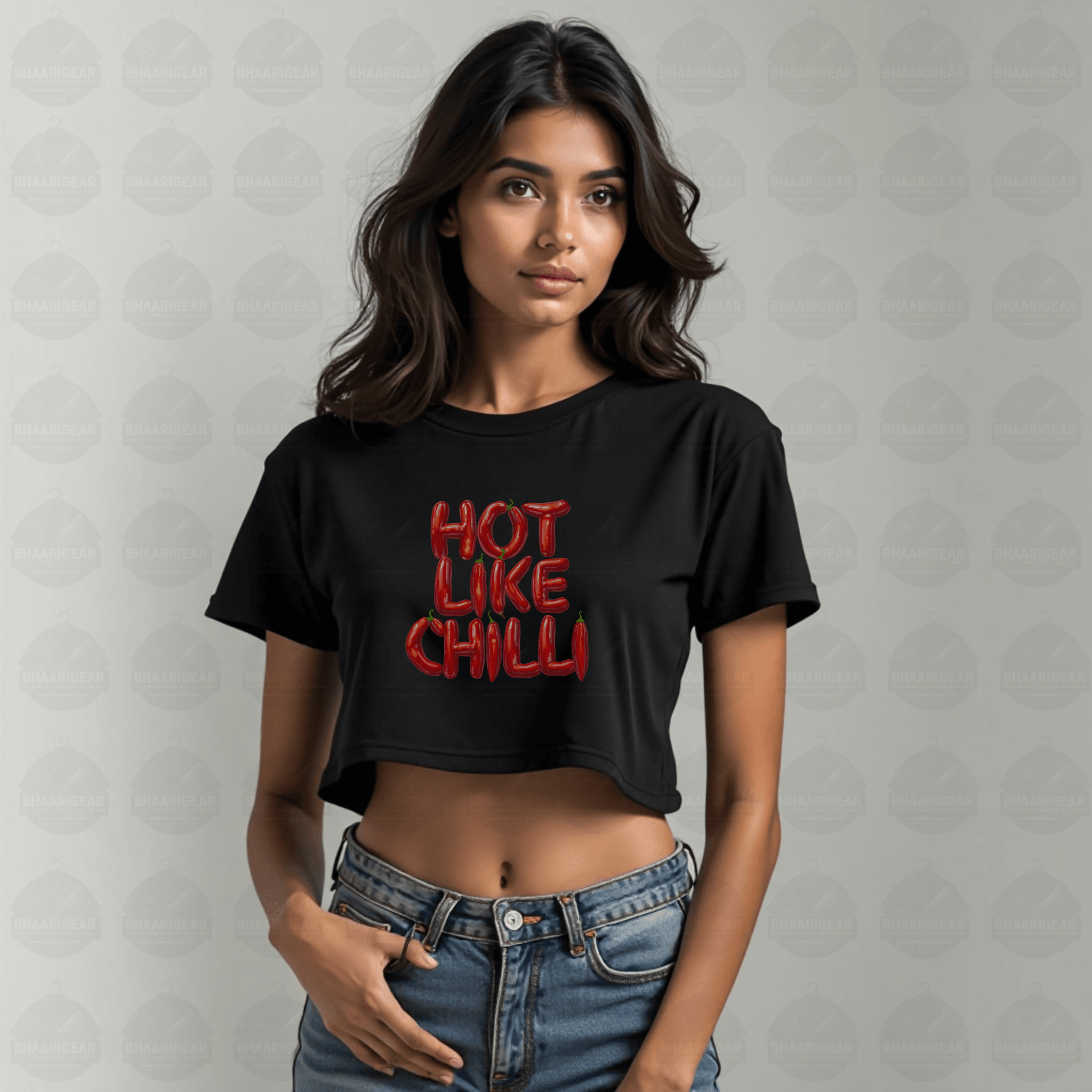 HOT LIKE CHILLI 🌶️ The Tee That Brings the Heat - BhaariGear 