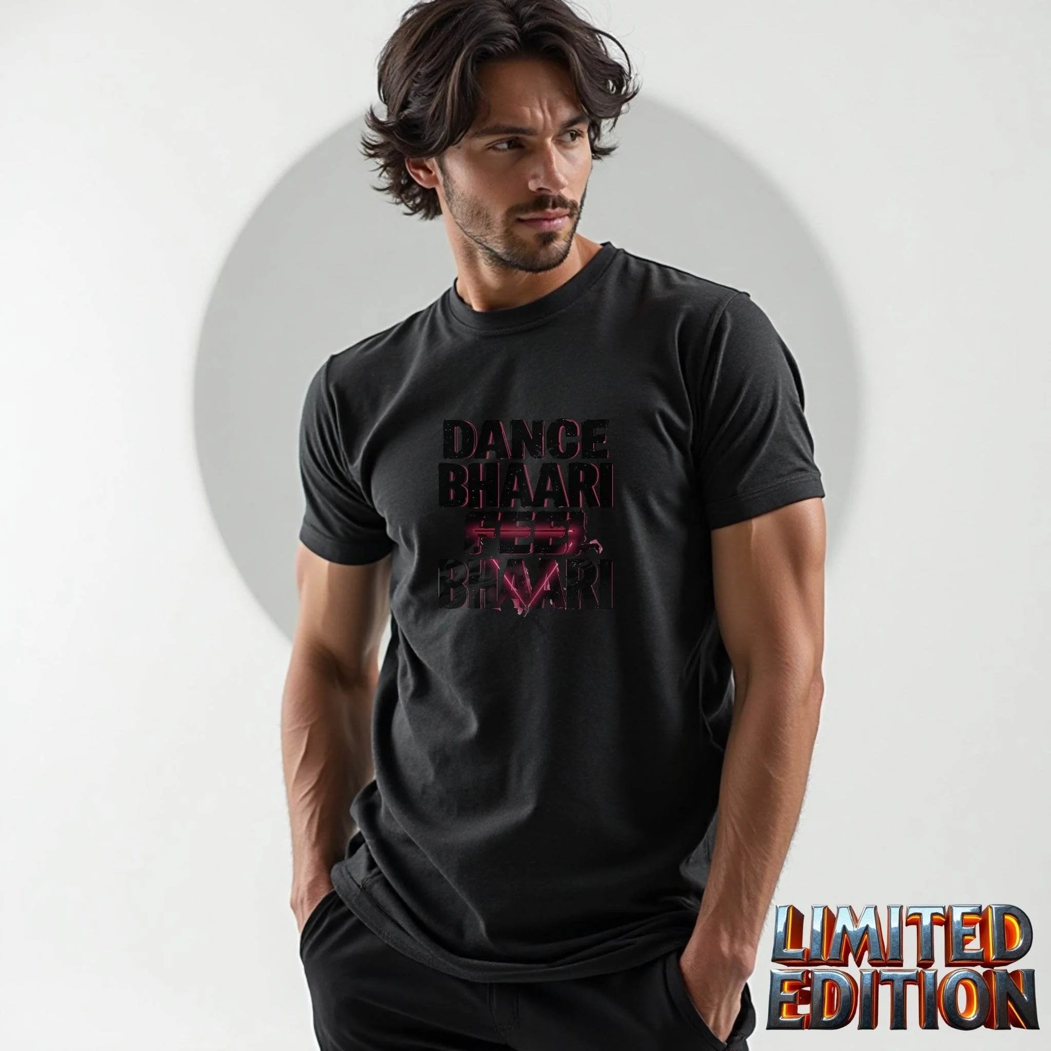 Dance Bhaari, Feel Bhaari Tee – Neon Vibes. Street Energy