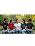 Blessing of Joy | Radiant Lord Ganesha Lotus T-Shirt Design - BhaariGear 