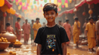 Butter Thief Krishna - BhaariGear 