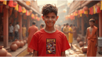 Butter Thief Krishna - BhaariGear 