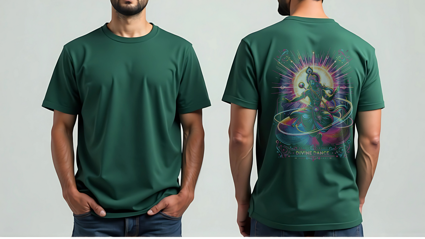Divine Dance – Where Spirituality Meets Neon Vibes