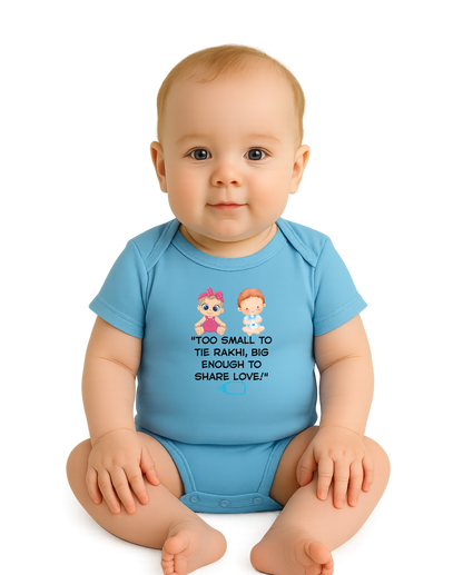 Cutest Sibling Duo – Raksha Bandhan Baby Romper