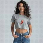Hot Like Chilli Crop Top – Bold Style That Sets You on Fire - BhaariGear 